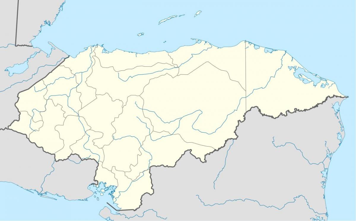 mapa erakutsiz Honduras