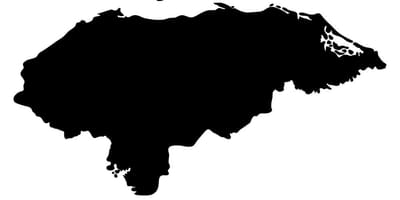 Mapa Honduras mapa bektorea